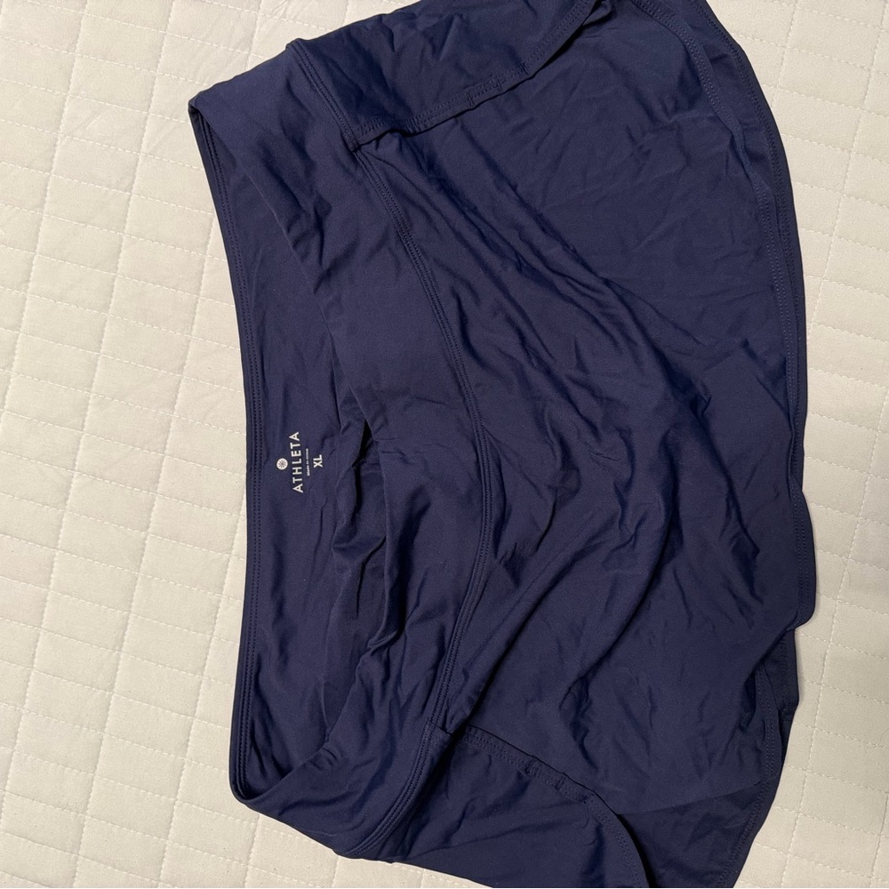 Athleta Deep Blue swim skirt